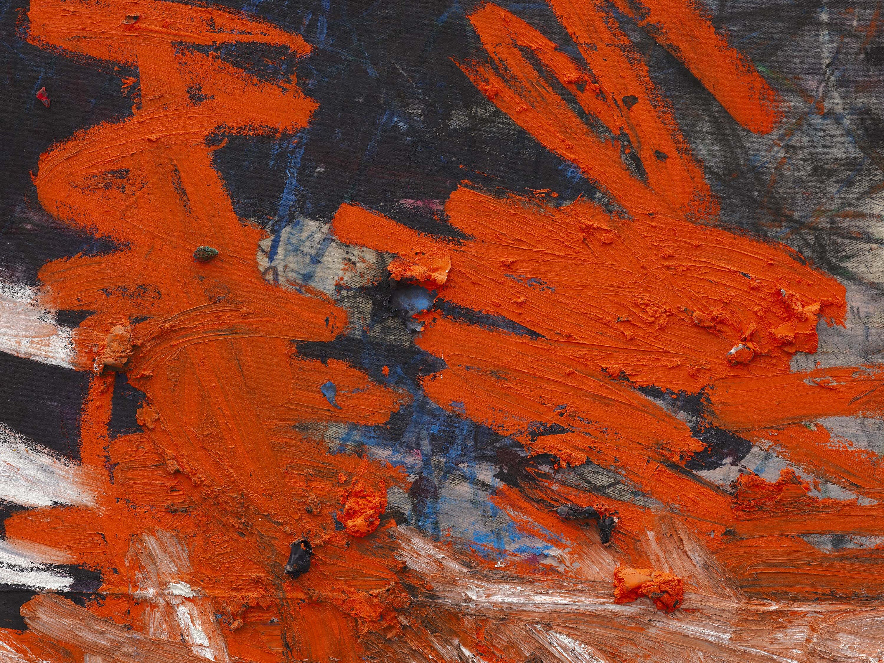 Detail of Oscar Murillo – manifestation, 2023–24