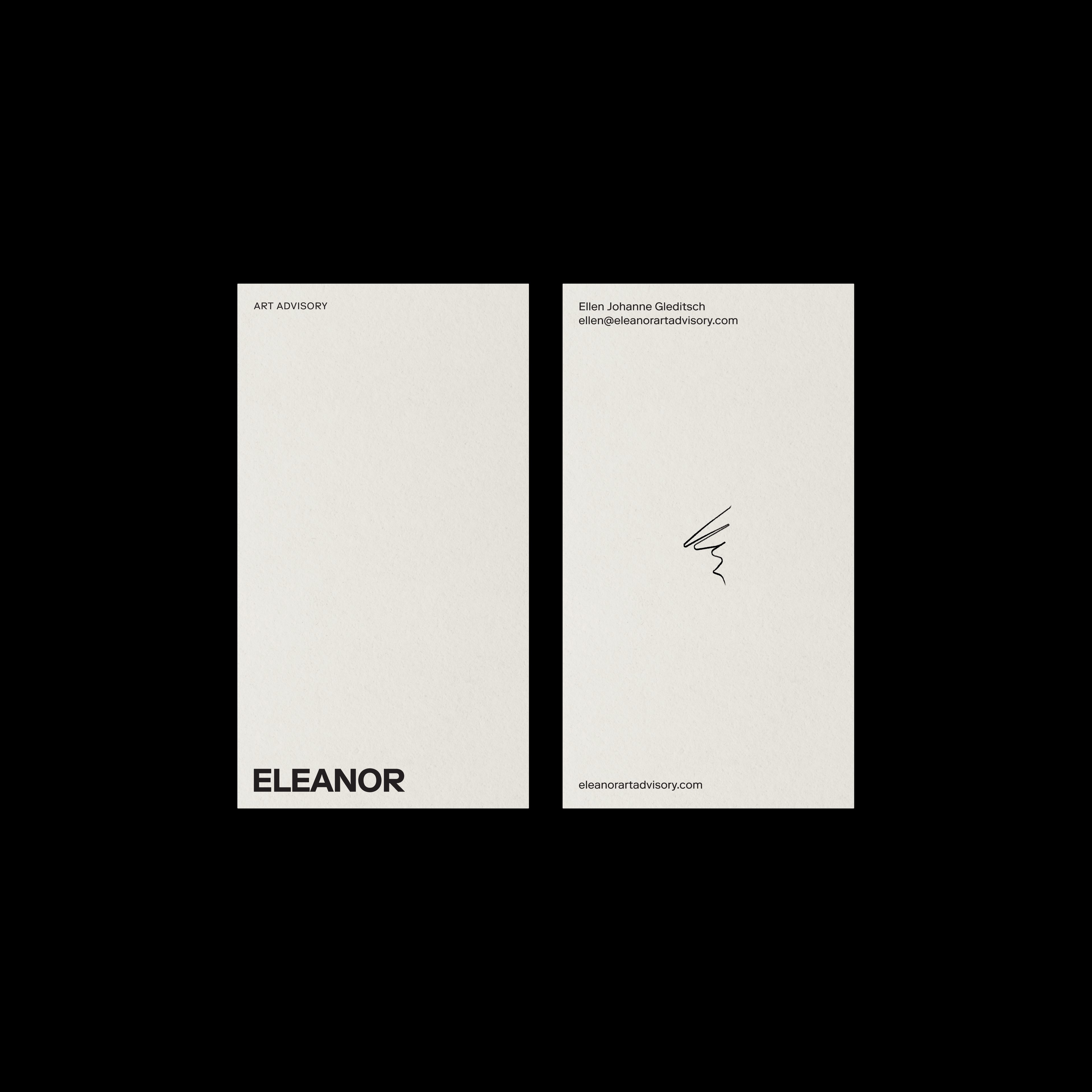 Eleanor business cards