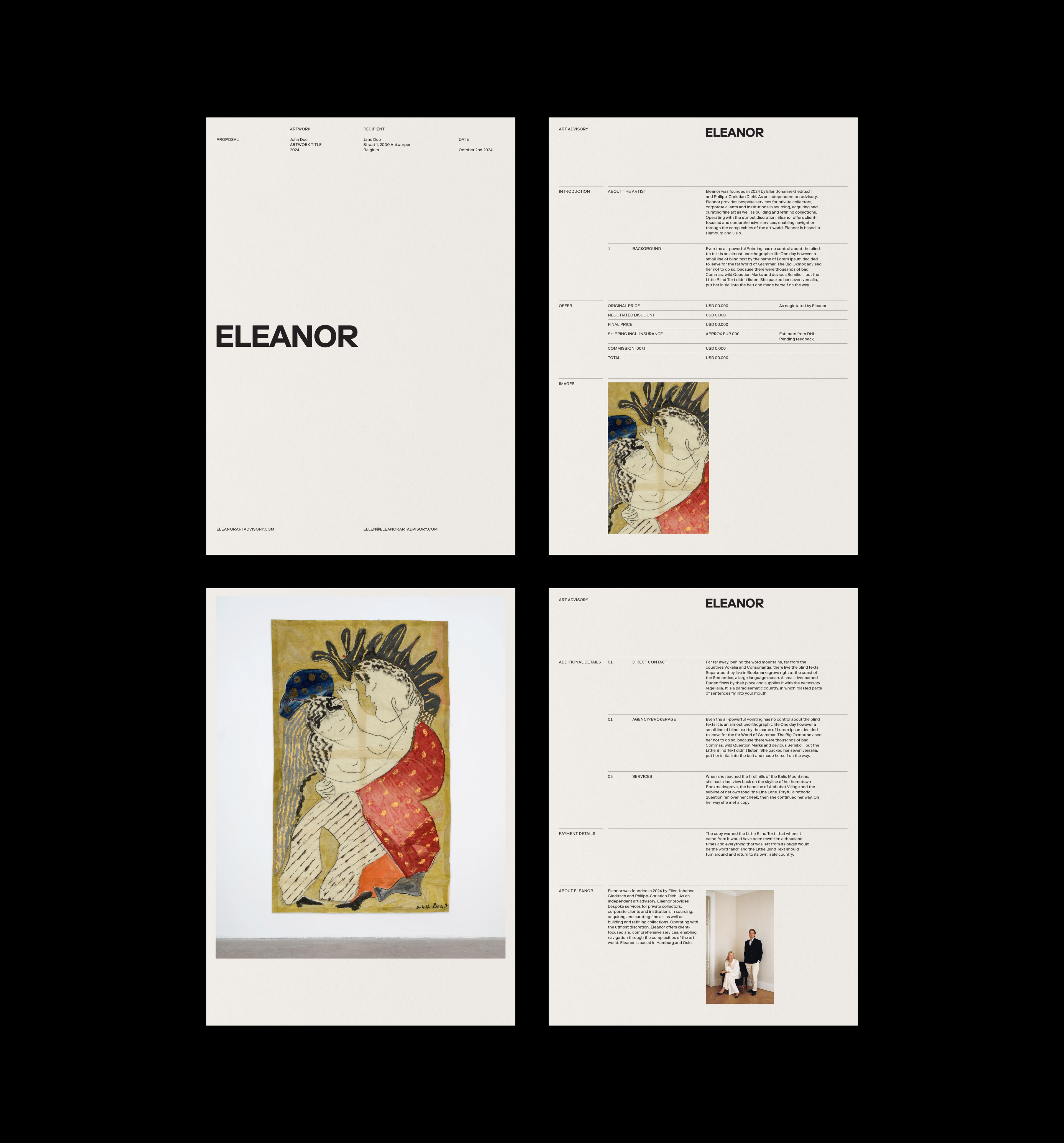 Eleanor proposal templates