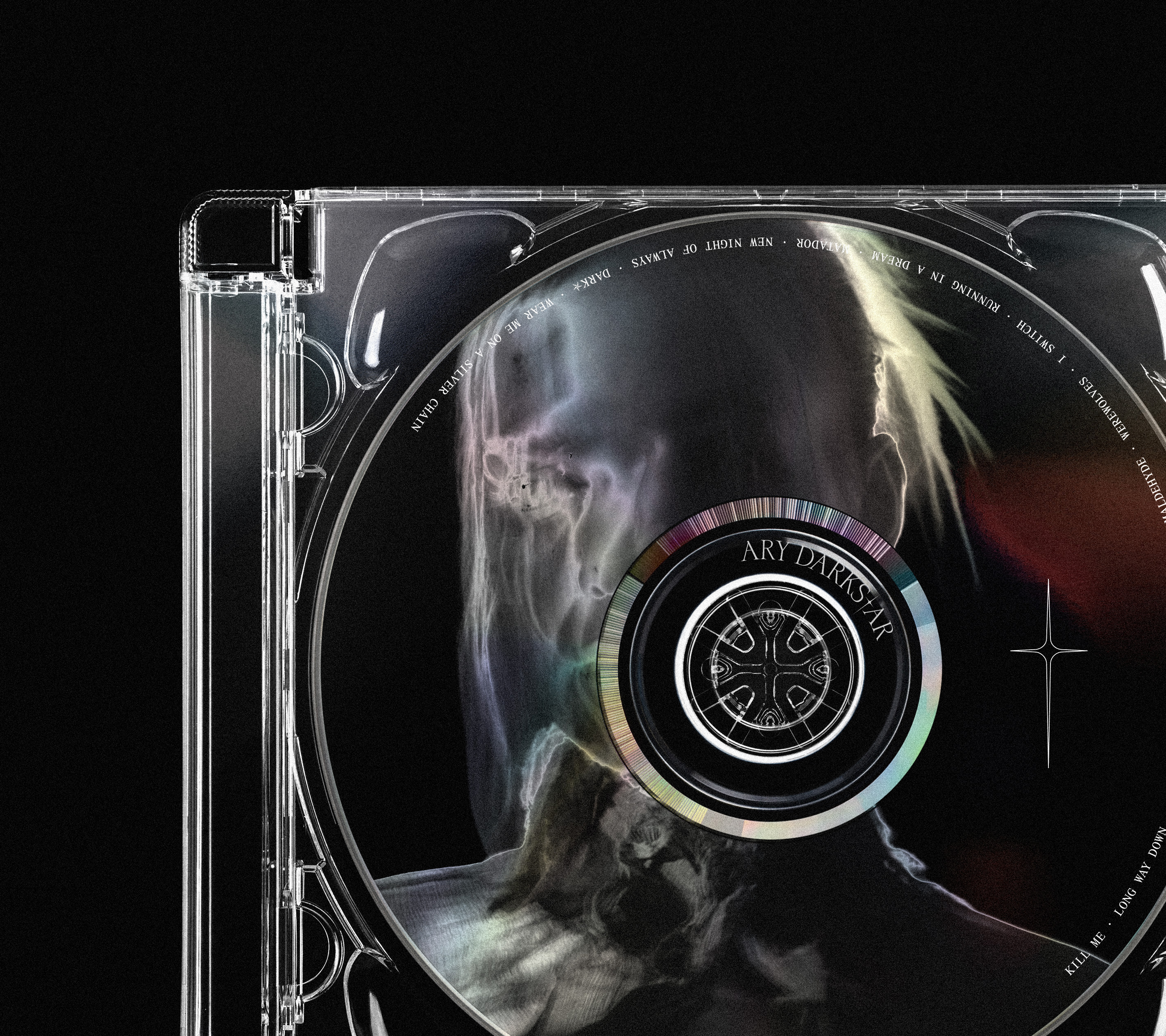 ARY DARKSTAR CD design